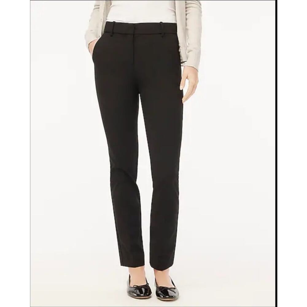 J Crew Slim Fit Full Length Trouser Pants US Women's 24 Plus New